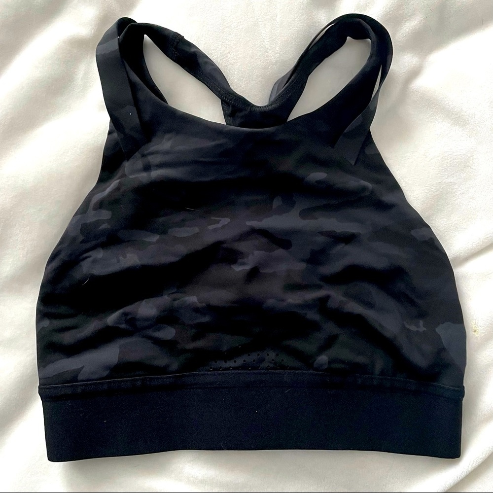 Lululemon high neck camo bra